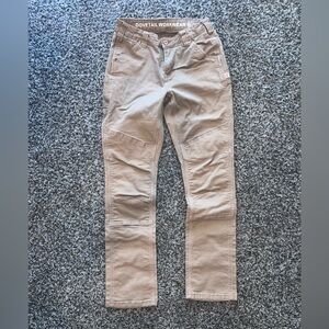 Dovetail women’s slim fit work pants size 4